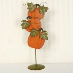  Wholesale Metal Pumpkins on Stand Only $4.50 Each