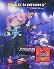 RED HOT CHILI PEPPERS FLEA BOTOMY GHS PROMO POSTER