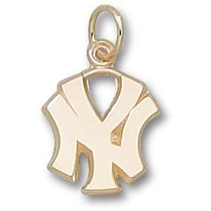 New York Yankees MLB Ny 1/2 Pendant (14kt) Sports 