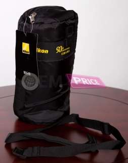 Nikon 90th Belt Fit Lens Pouch Bag Protection 80 200mm F2.8 Nikkor New 