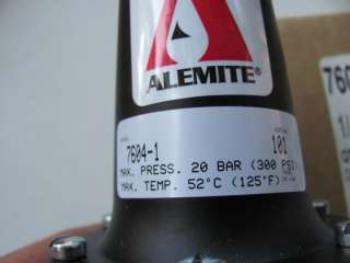 Alemite 7604 b 1/4in Air Pressure Regulator With Gauge 300psi Max 