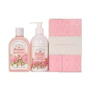  Crabtree & Evelyn Rosewater Duo Shower Gel & Body Lotion 