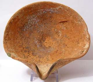 Ancient Near Eastern Iron Age Oil Lamp. (6.5in)  