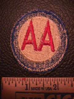 8411. Old U.S. Army Anti Aircraft Command Patch W1  
