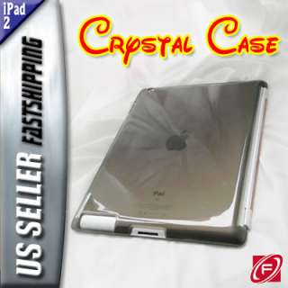 Multi Color Apple iPad 2 Smart Cover Mate Companion Crystal Hard Back 