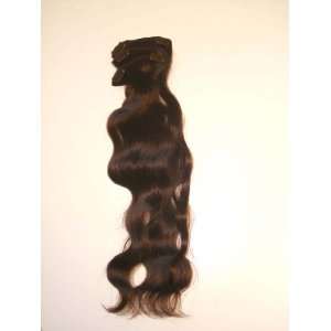   Cheetah Girls Aquanet Brown Wavy Natural Hair Clip In Extensions   3