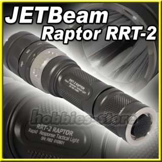 JETBeam Raptor RRT 2 Q3 5A LED Flashlight WARM TINT LED  