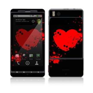  Motorola Droid X Skin Decal Sticker   Vampire Love 