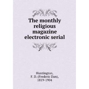   electronic serial F. D. (Frederic Dan), 1819 1904 Huntington Books