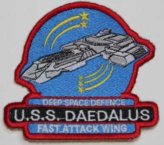 Stargate SG 1 / SGC / SG1 USS Daedalus 3 Patch Set    