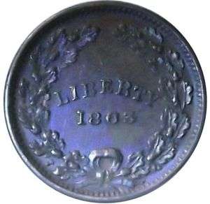   Coin   Token Cent CIVIL WAR LIBERTY / UNION R1 Fuld 236 427  
