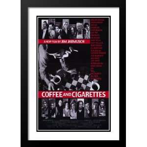  Coffee and Cigarettes 20x26 Framed and Double Matted Movie 