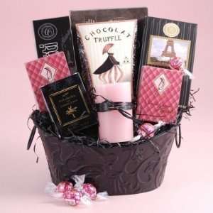  Pretty In Pink Gourmet Gift Basket 