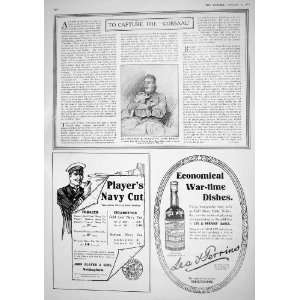   War Advertisement Perrins Cigarettes Saxone Soap Dara