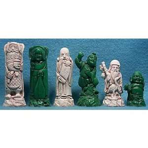  Japanese Crushed Stone Chess Pieces Toys & Games