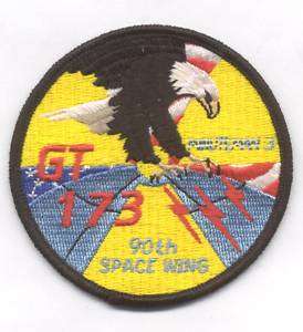 90th SPACE WING GT 173 MINUTEMAN 3 patch  