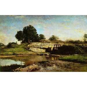  FRAMED oil paintings   Charles François Daubigny   24 x 