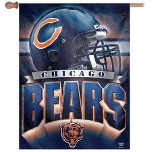 CHICAGO BEARS Team Logo Weather Resistant 27 by 37 