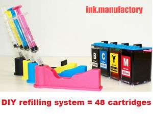DIY Ink refill system for HP 920 920 XL ink cartridge  