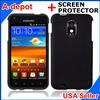 Samsung Galaxy S 2 II Epic 4G Touch D710 Sprint Black Rubberized Case 