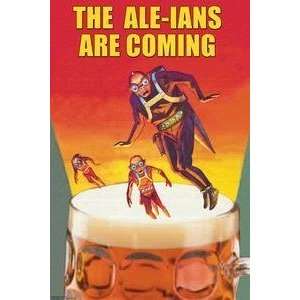  Vintage Art Ale ians are coming   21067 2