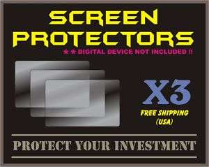 3x SCREEN PROTECTORS for Jensen VM9312 car dvd screen  