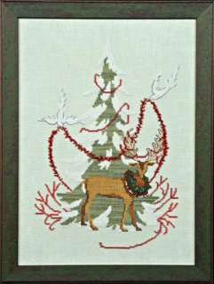 Mirabilia Cross Stitch Kit CHRISTMAS TREE 2011 with beads and floss N 