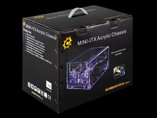 mini itx acrylic computer case  