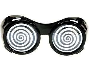   GLASSES Funny Willy Wonka Goggles Magic Joke Hypnotic ESP Swirl  