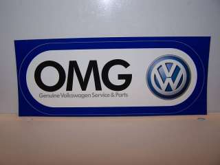 Volkswagen Collectable Decals Stickers VW Jetta Beetle  