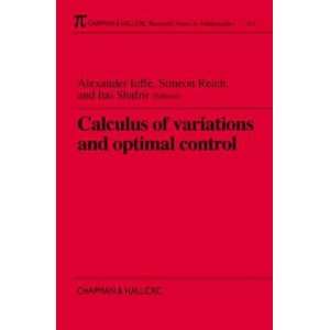 and Optimal Control **ISBN 9781584880240** Aleksandr Davidovich 
