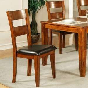  Steve Silver Furniture Mango Side Chair in Light Oak (Set 