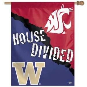  Washington State Wazzu Flag   Vertical 27X37 Outdoor House 