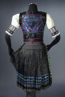   Costume embroidered apron blouse vest KROJ Dobra Niva Slovakia  