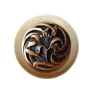  Notting Hill NHW 703N AC, Tiger Lily Wood Knob in Antique 