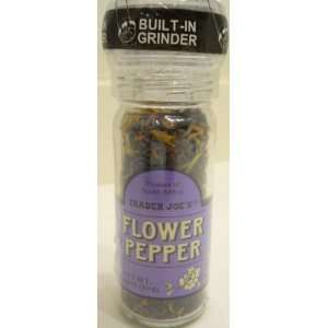 Trader Joes Flower Pepper Gourmet Seasoning with Rose,calendula 