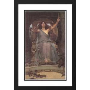  Waterhouse, John William 17x24 Framed and Double Matted 