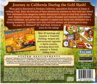 Brand New Computer PC Video Game WESTWARD 3   GOLD RUSH  