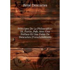   Et Une Table De Descartes (French Edition) RenÃ© Descartes Books