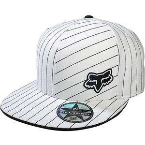  Fox Racing Blunt All Pro Fitted Hat   7 1/4 /White 