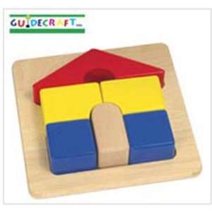    7 Pack GUIDECRAFT USA PRIMARY PUZZLES HOUSE 