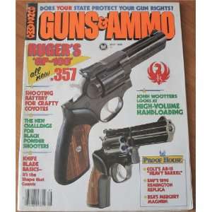  Guns & Ammo May 1986 Rugers GP 100 All New .357 E. G 