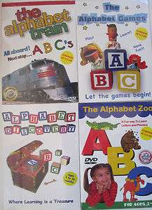 Brand New ABCs DVDS Kids / Educational / Learning / Home Schoo 