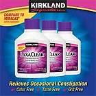 Kirkland LaxaClear 3 Bottles 90 Doses Total   Compare to MiraLAX 