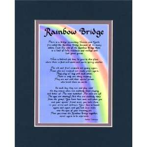  Rainbow Bridge Dog Memorial Wall Decor Poem Pet Saying 