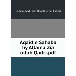  Aqaid e Sahaba by Allama Zia ullah Qadri.pdf Muhammad 