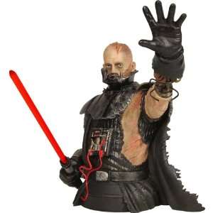  Star Wars Force Unleashed Darth Vader Mini Bust Toys 