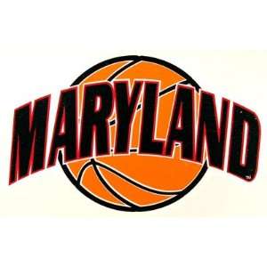 University of Maryland Terrapins Decal,maryland Basketball  
