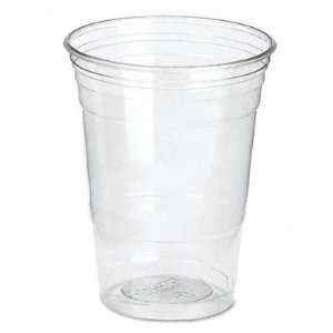 Clear Plastic PETE Cups, Cold, 16 oz., WiseSize Packs, (500 cups per 