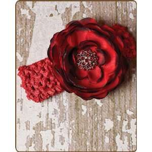  Red Crochet Headbands 2.5